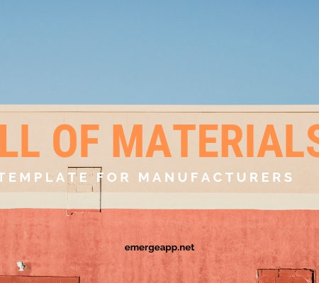 Bill of materials template